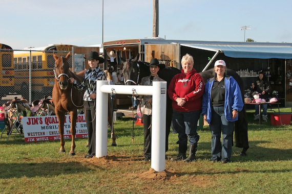 Milford High and Lakeland High School Coaches at their new Rawhide Hitching Post Milford High and Lakeland High School Coaches at their new Rawhide Hitching Post